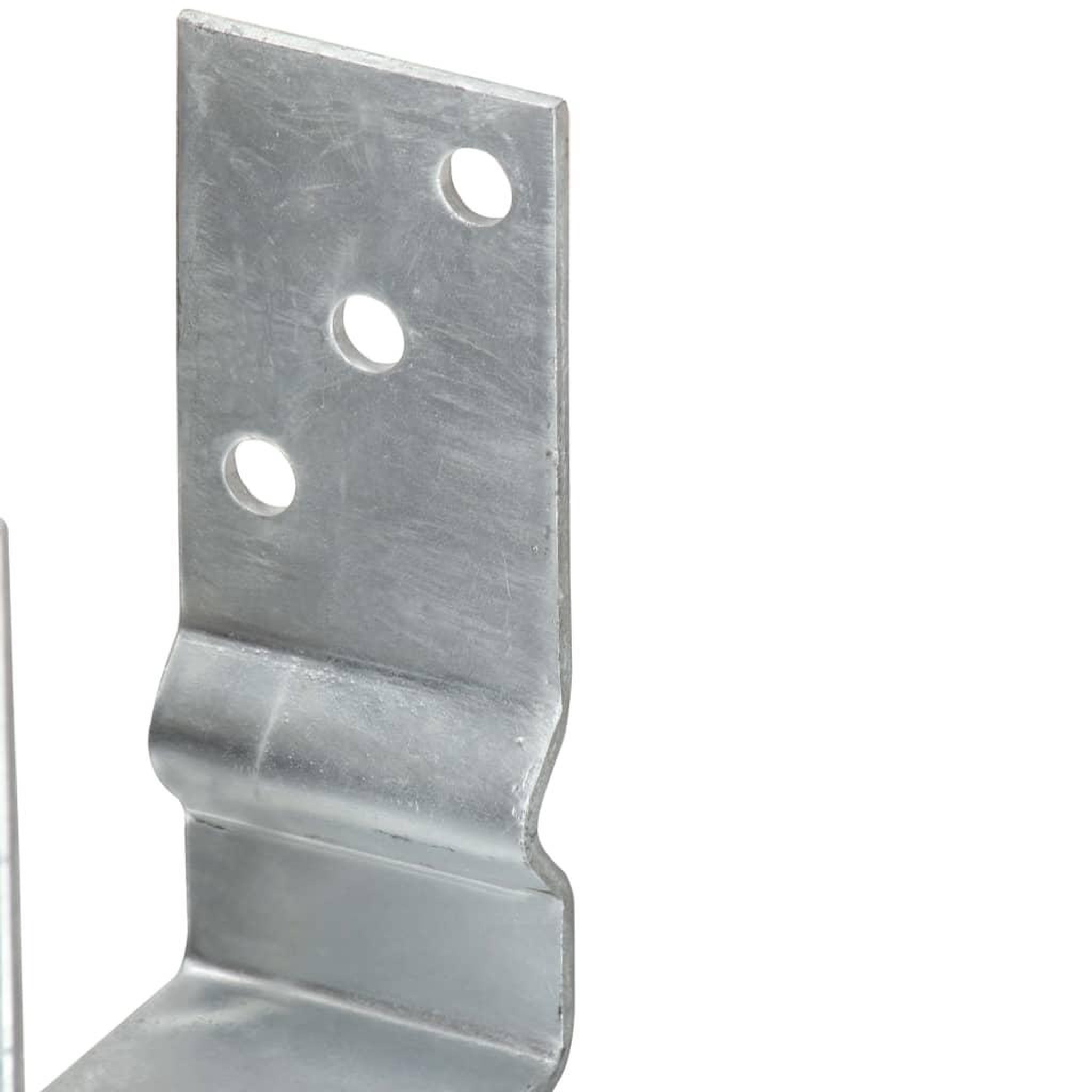 Voir la diapositive 5 : VIDAXL Piquets de cloture 12 pcs Argente 7x6x15 cm Acier galvanise