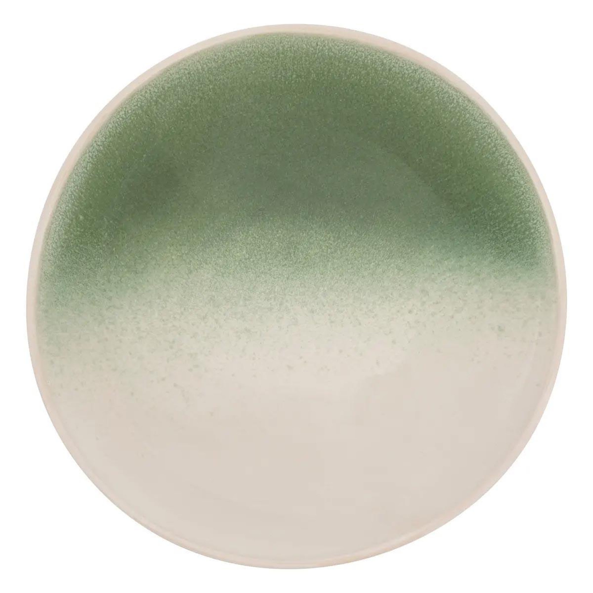 SECRET DE GOURMET Lot de 6 assiettes creuses  mala  19cm vert