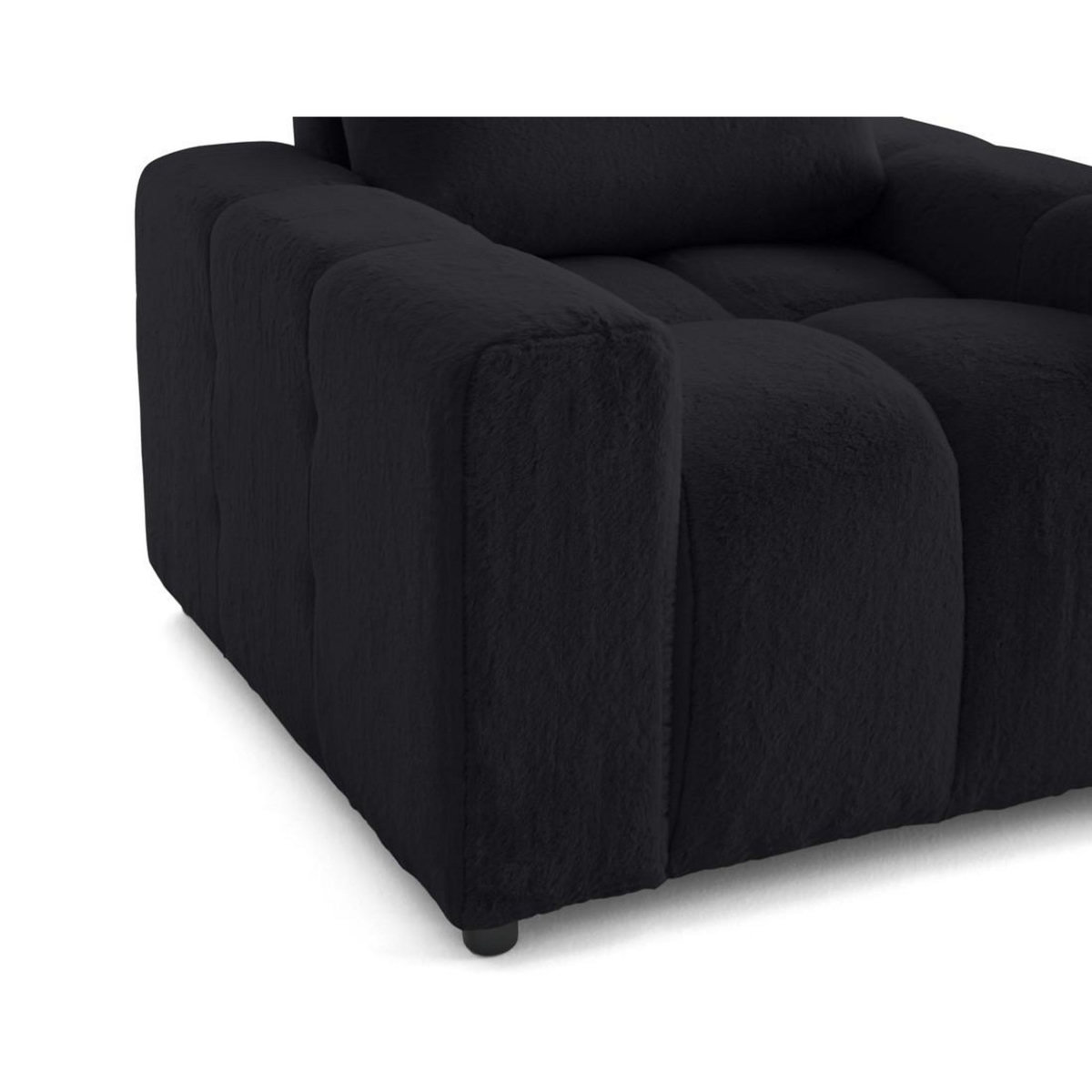 LISA DESIGN Crocus - fauteuil en fausse fourrure