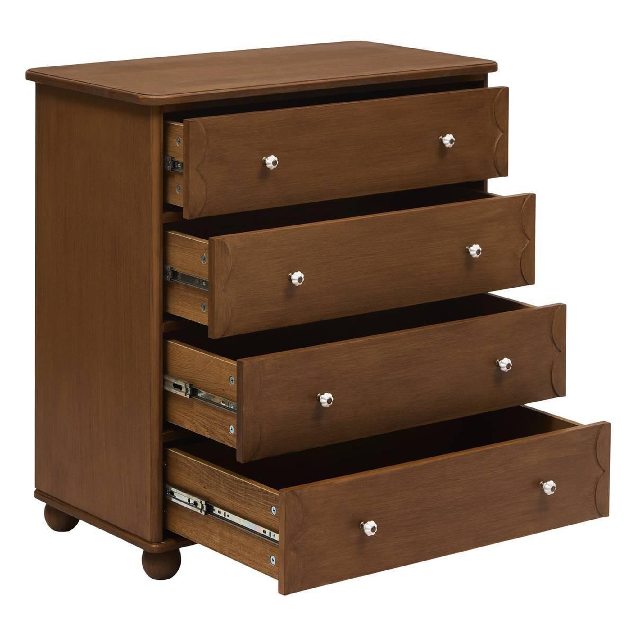Voir la diapositive 2 : ATMOSPHERA Commode 4 Tiroirs  Mona  85cm Marron