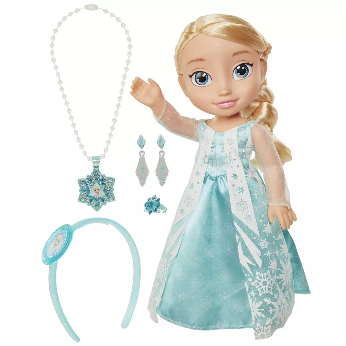 DISNEY Poupée Elsa 38cm + accessoires - Disney Princesses
