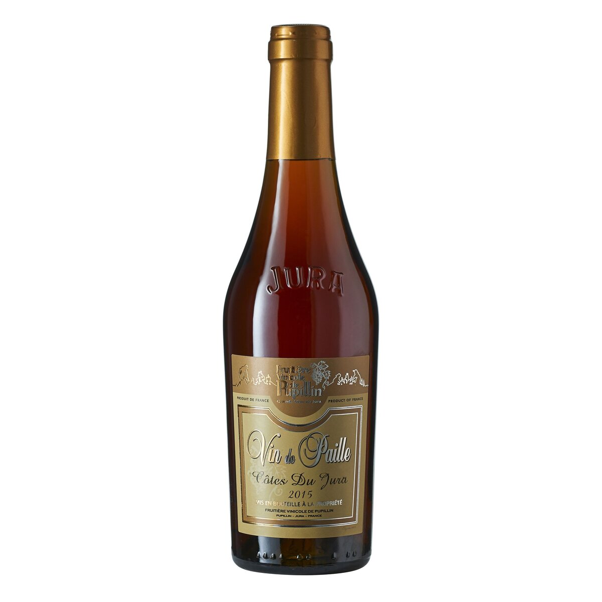 AOP Fruitière Vinicole de Pupillin Côte de Jura Vin de Paille blanc 2015 Demi-bouteilles Demi-bouteilles 37.5cl