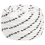 Voir la diapositive 1 : VIDAXL Corde de bateau tresse Blanc 16 mmx50 m Polyester