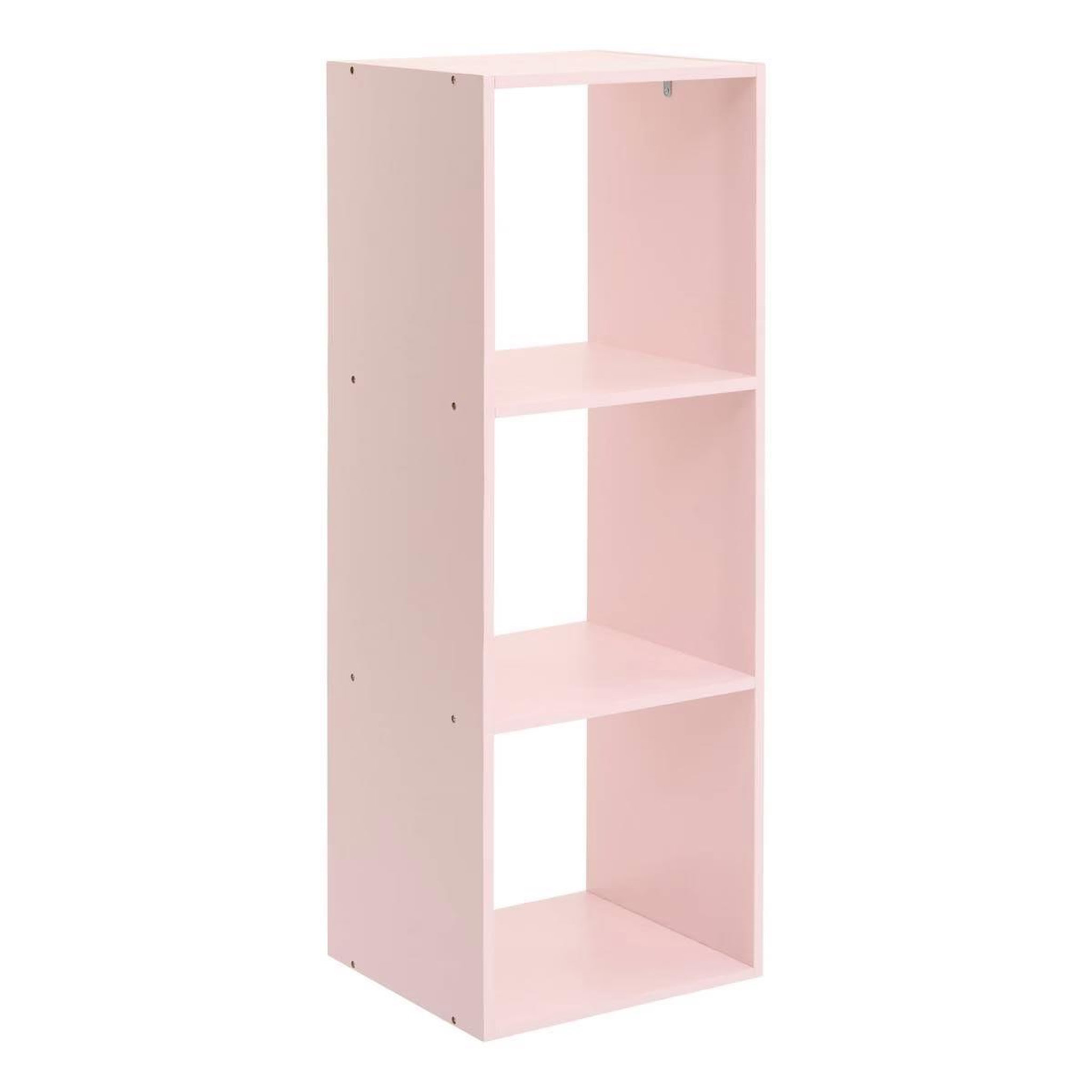 Atmosphera Kids Étagère enfant 3 cases  mix n'modul  94cm rose