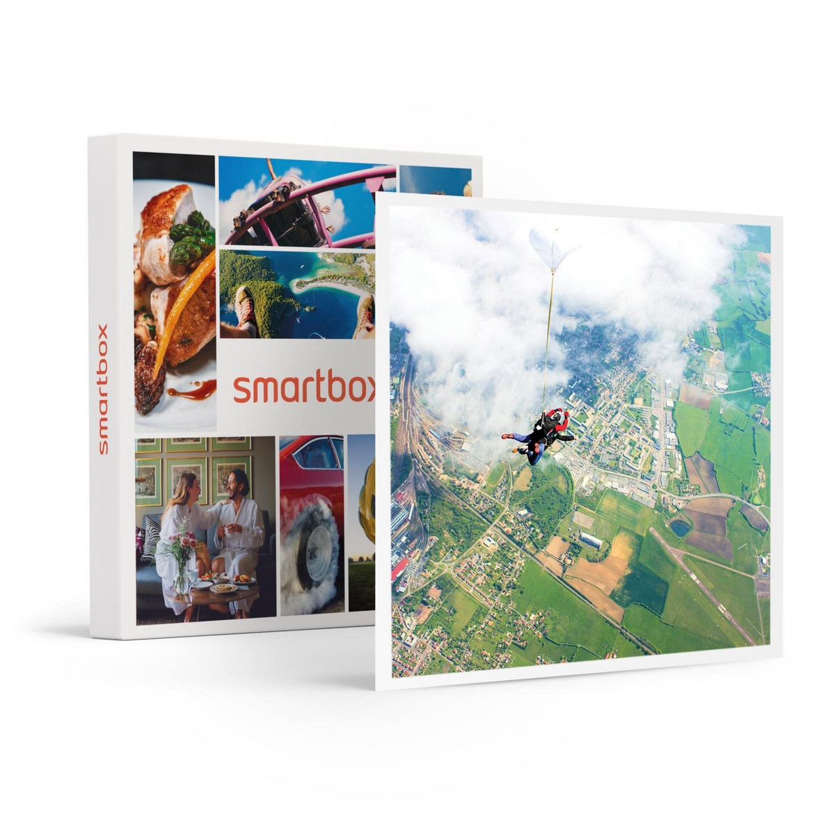 Smartbox Saut en parachute à 4000 mètres pour 2 au sud de Paris - Coffret Cadeau Sport & Aventure