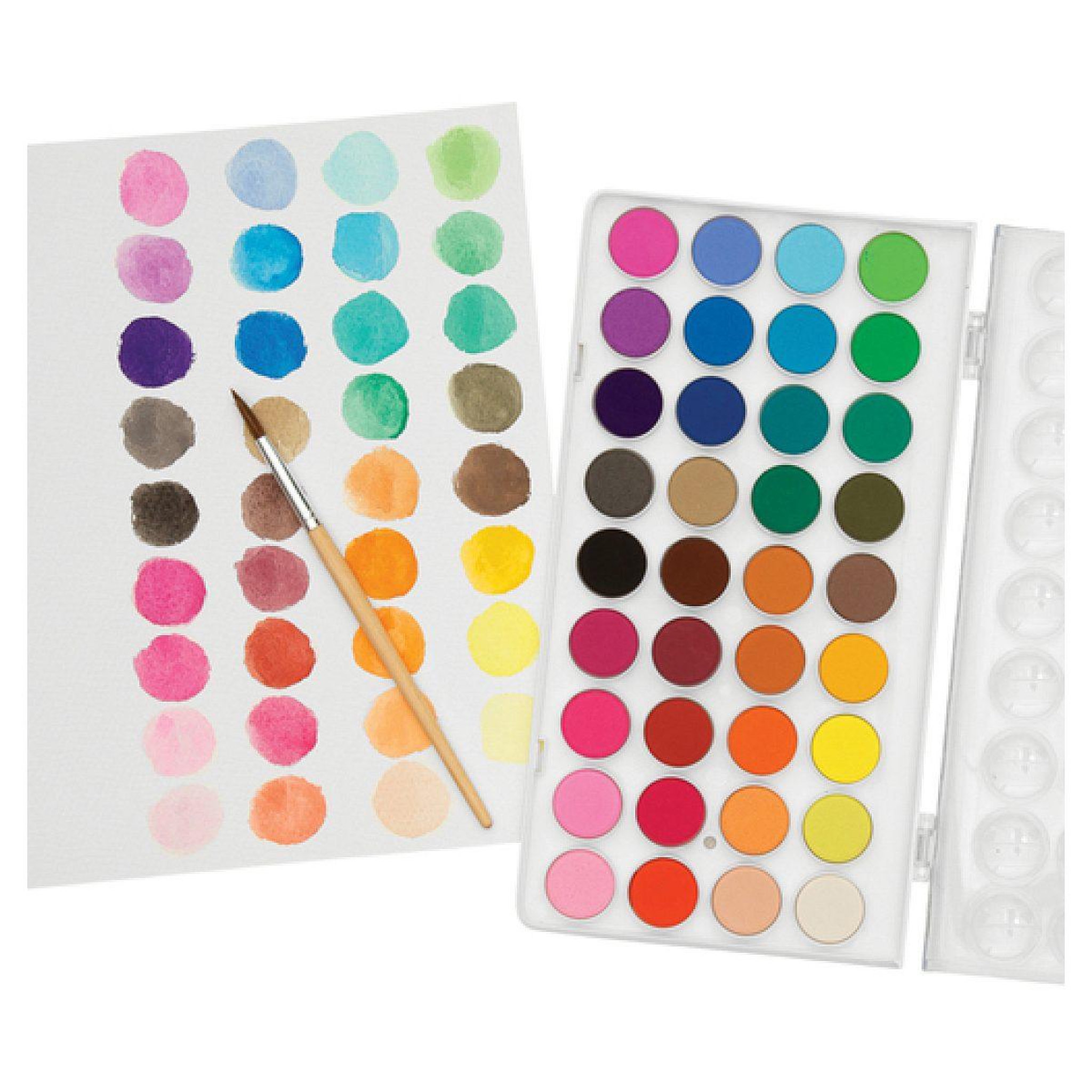 Voir la diapositive 3 : COOLKIDZ PROJECT Peinture a l'aquarelle 36 couleurs differentes