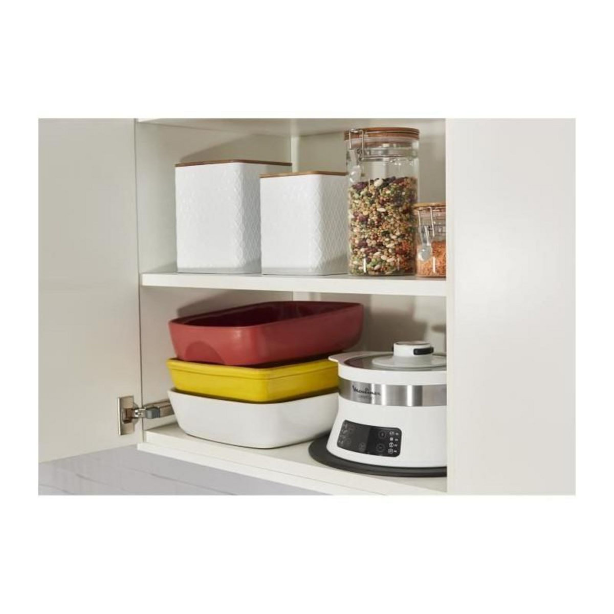 MOULINEX Cuiseur vapeur 0.7l 550w blanc - vj504010