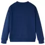 VIDAXL Sweatshirt pour enfants bleu marine 128