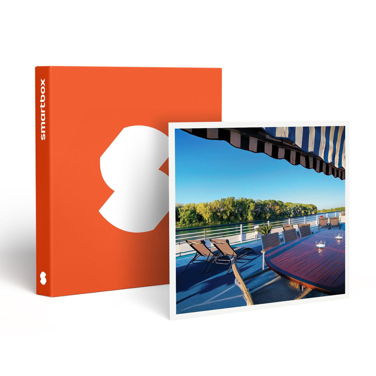 Smartbox 2 jours à bord d'un bateau-hôtel au cœur d'Avignon - Coffret Cadeau Séjour