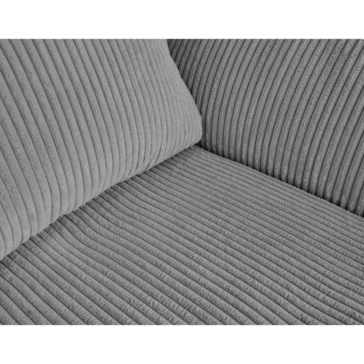 LISA DESIGN Rune - fauteuil - en velours côtelé