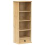 Voir la diapositive 2 : VIDAXL Armoire a CD  40x30x110 cm bois de pin massif