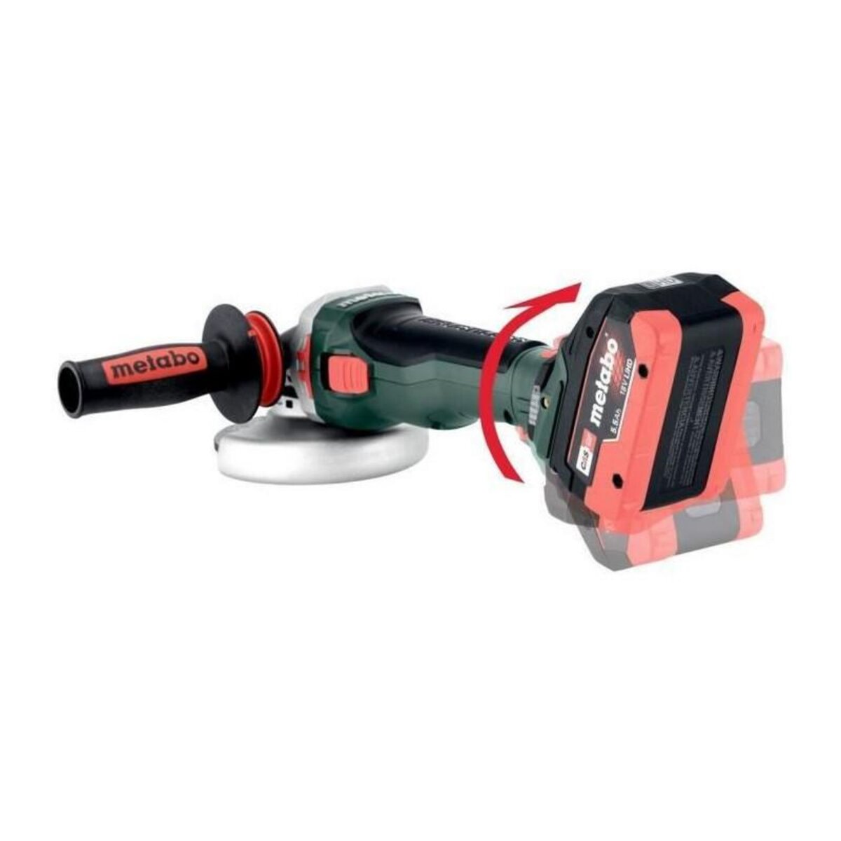 METABO Meuleuse d'angle sans fil - METABO - WVB 18 LTX BL 15-125 Quick - 18 V - MetaBOX 165 L