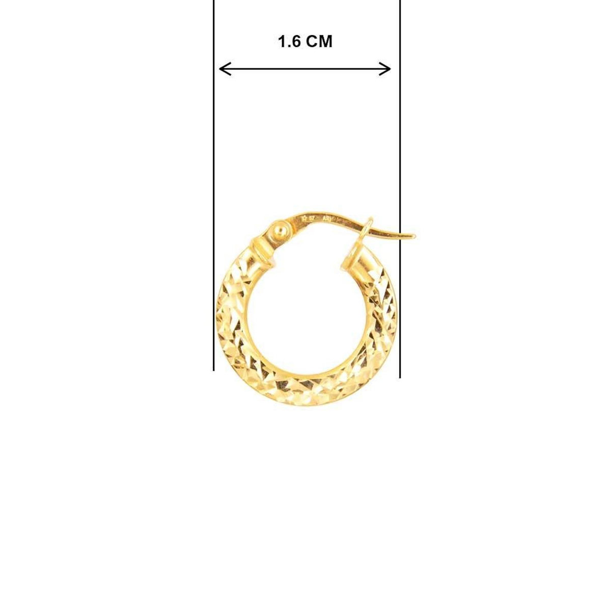 L'ATELIER D'AZUR Boucles d'Oreilles Créoles - Or Jaune - Femme