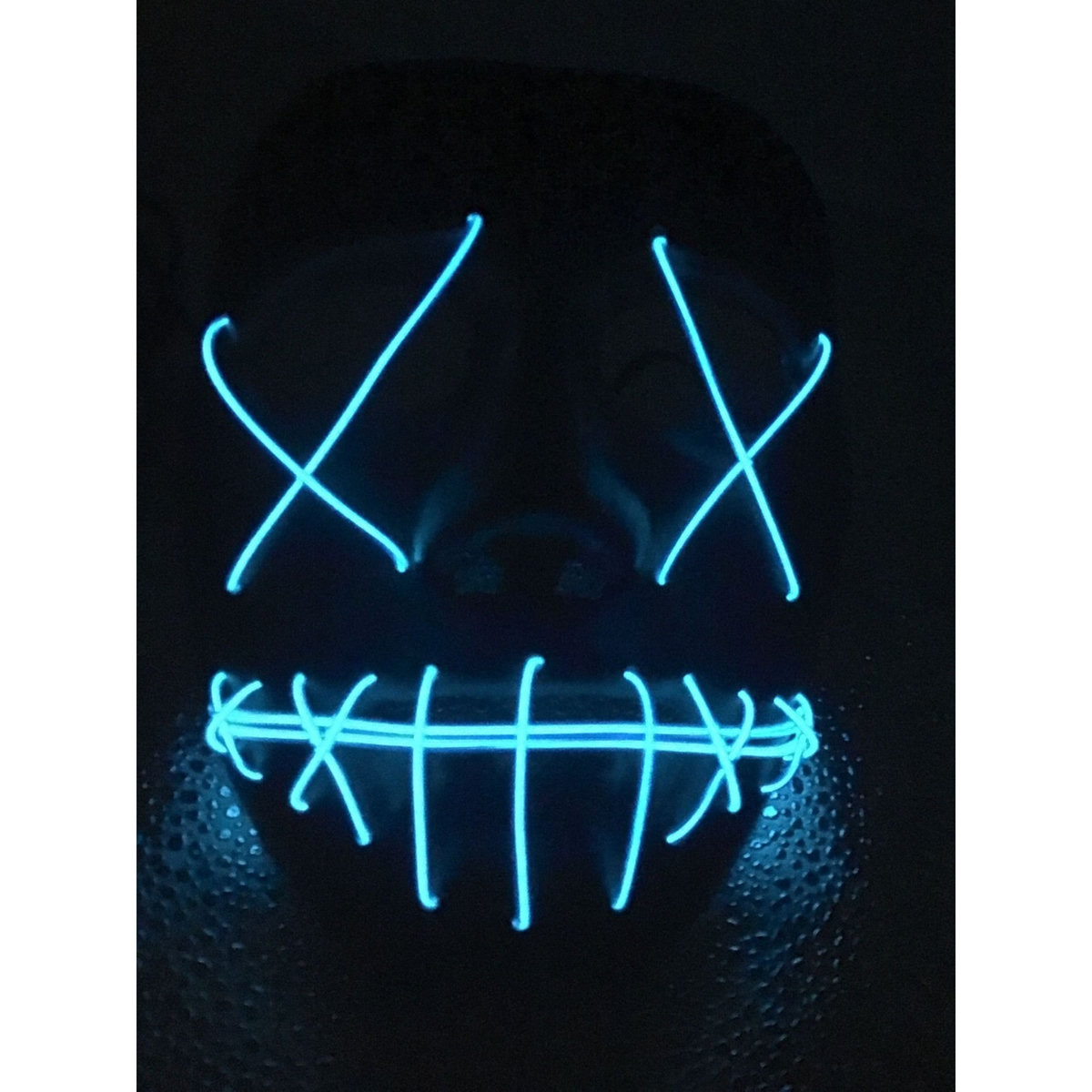 GOODMARK Masque halloween néon stitched 