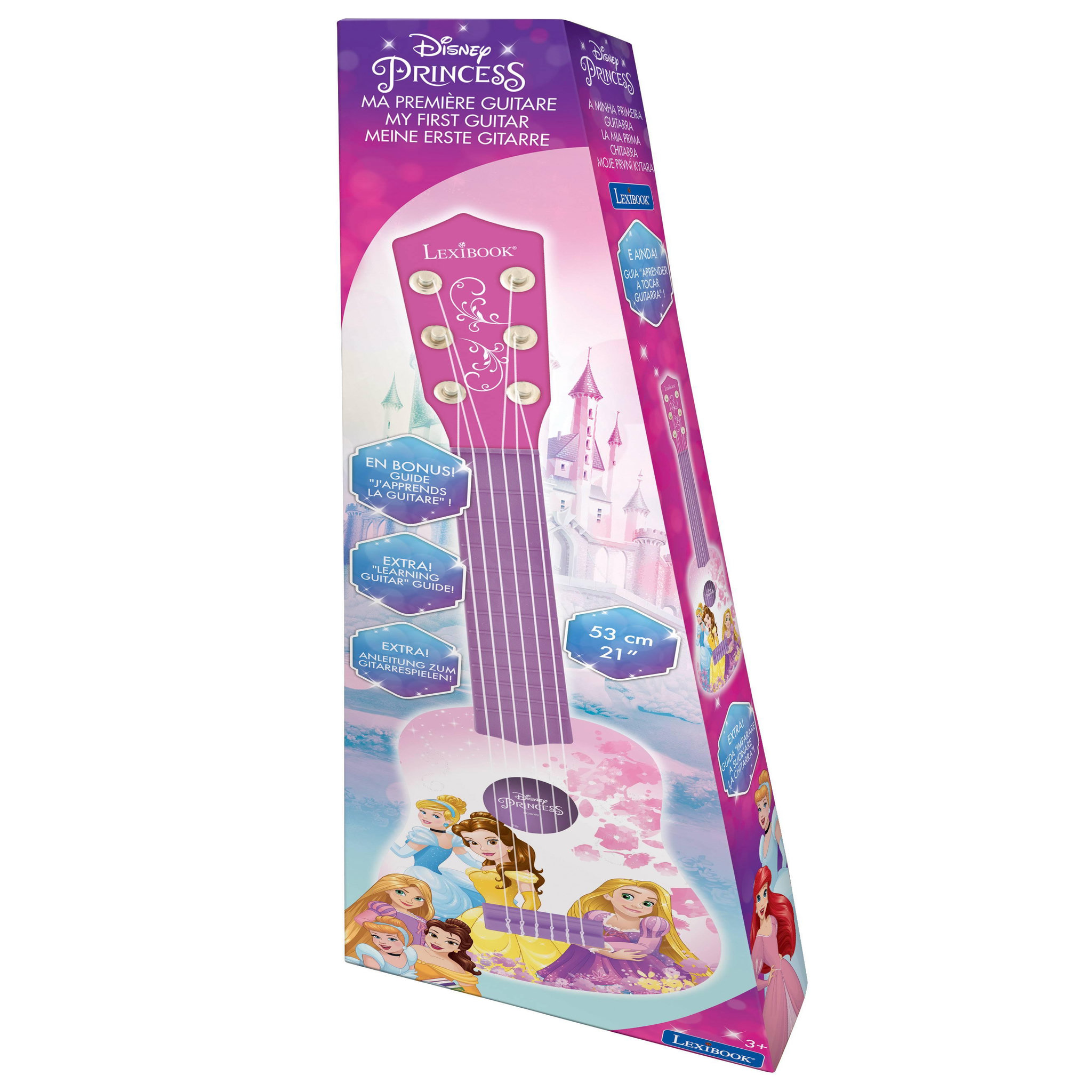 Voir la diapositive 4 : Lexibook Ma Première Guitare Disney Princesses