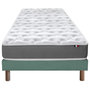 Voir la diapositive 1 : IDLITERIE Ensemble matelas mousse réversible STRATUS et sommier - confort français