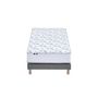 Voir la diapositive 4 : Ensemble Matelas Ressorts 7 zones + Sommier  90 x 190 cm COSMOS