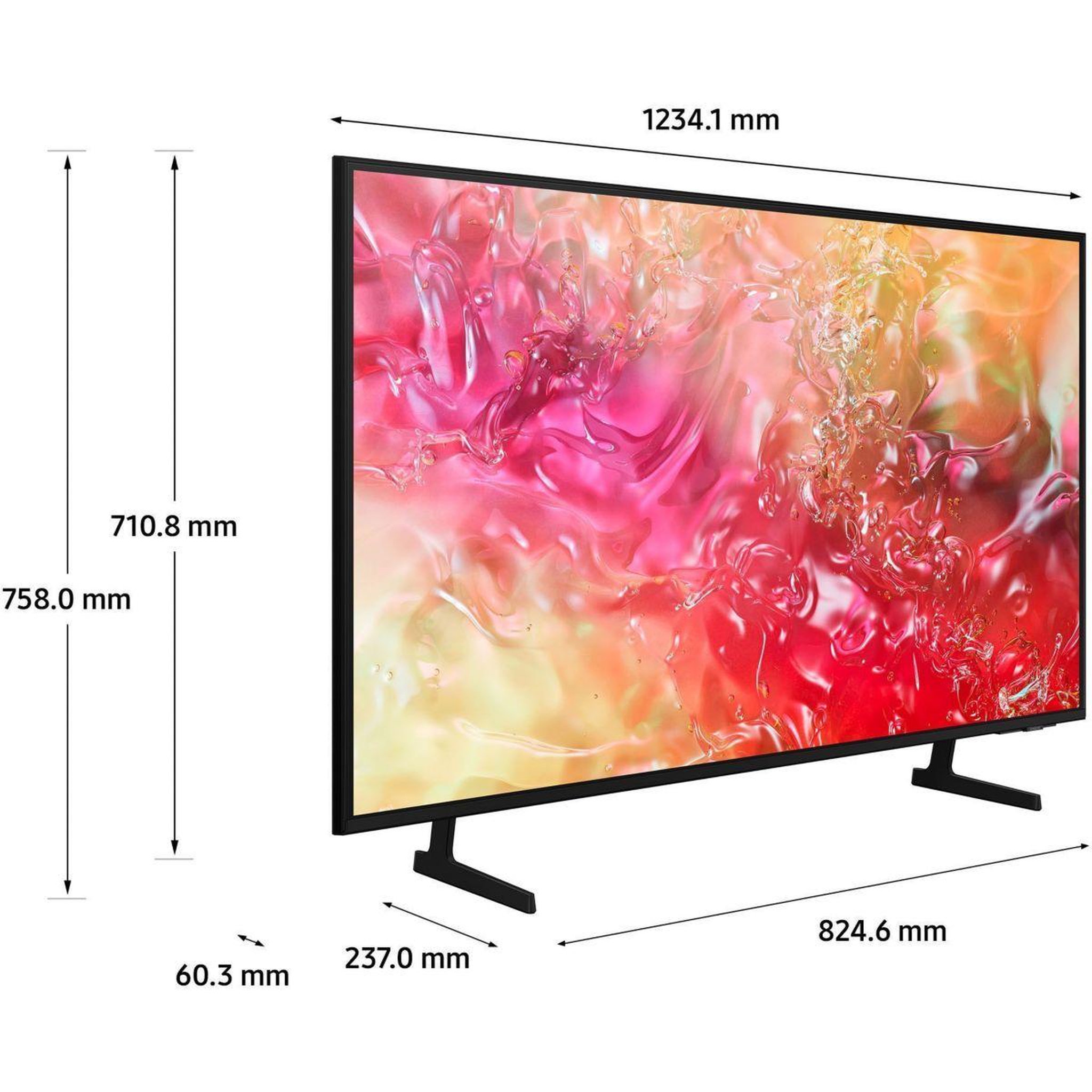 Voir la diapositive 5 : Samsung TV LED TU55DU7105 2024