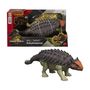 Voir la diapositive 2 : JURASSIC Jurassic World - Figurine articulée Ankylosaurus Rugissement féroce - Son - Jurassic World - JGB90