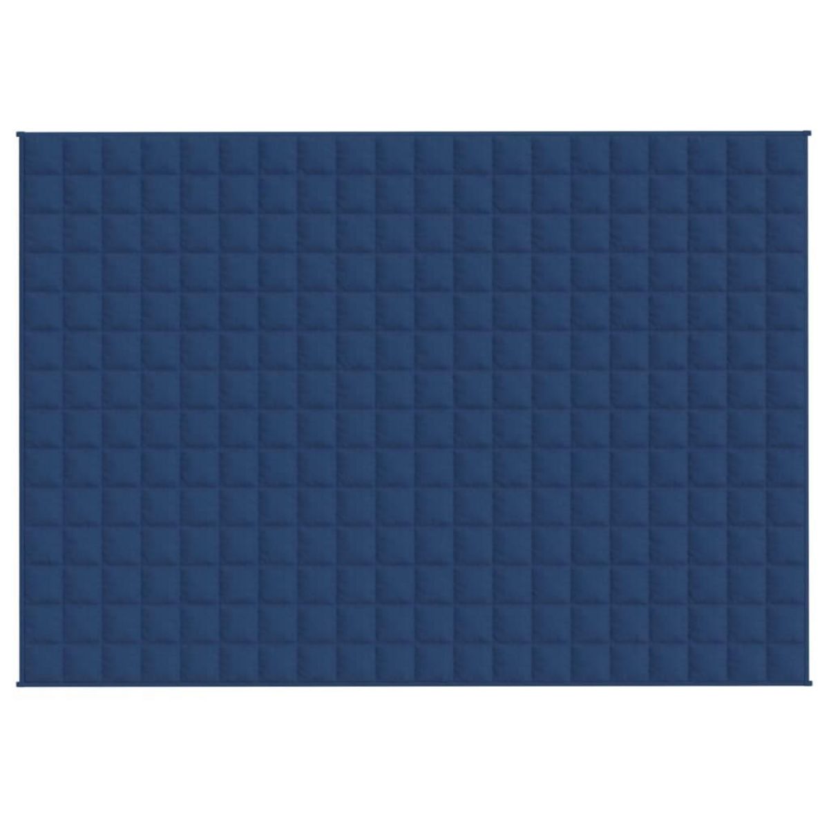 VIDAXL Couverture lestee Bleu 135x200 cm 6 kg Tissu