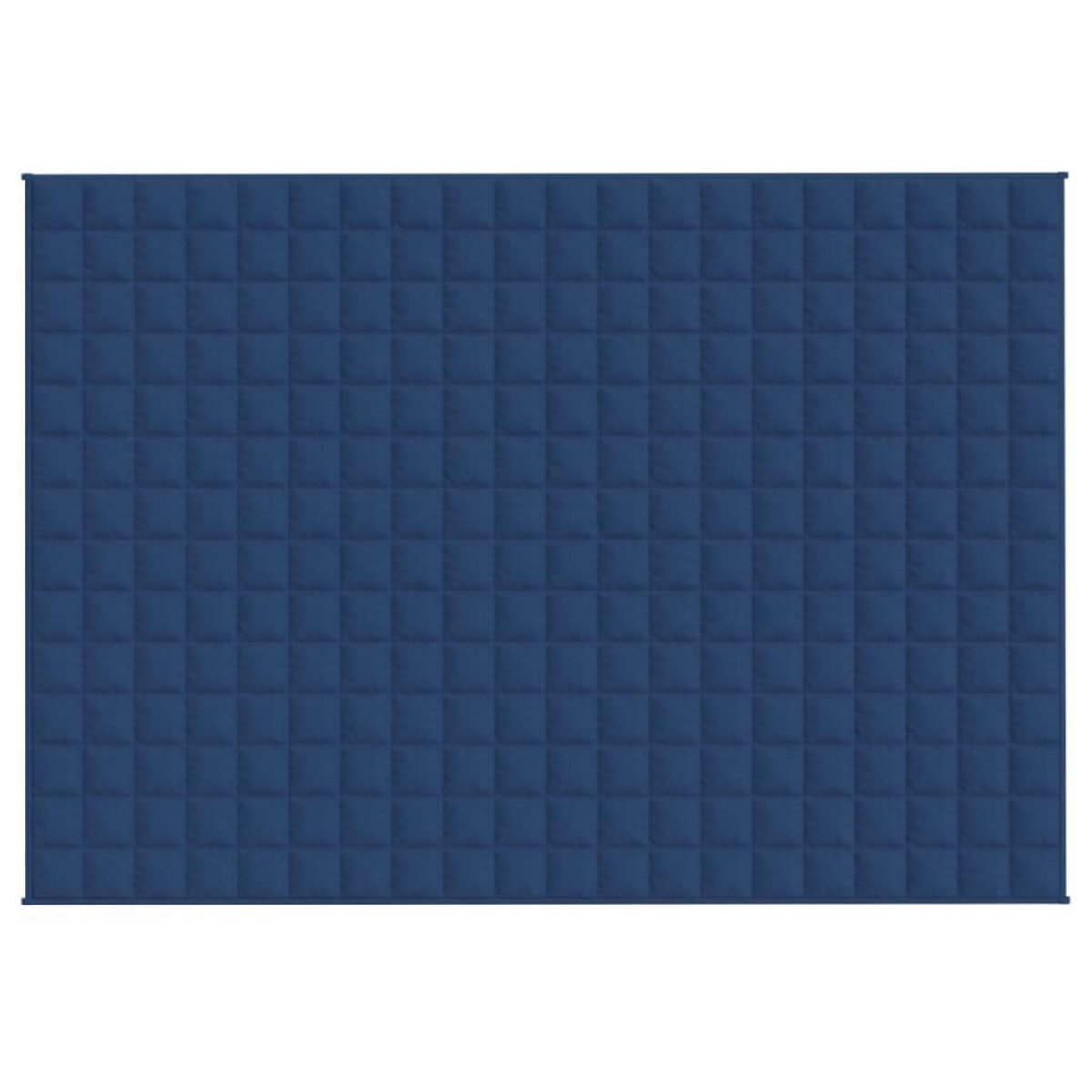 VIDAXL Couverture lestee Bleu 135x200 cm 6 kg Tissu