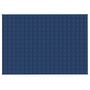 Voir la diapositive 3 : VIDAXL Couverture lestee Bleu 135x200 cm 6 kg Tissu