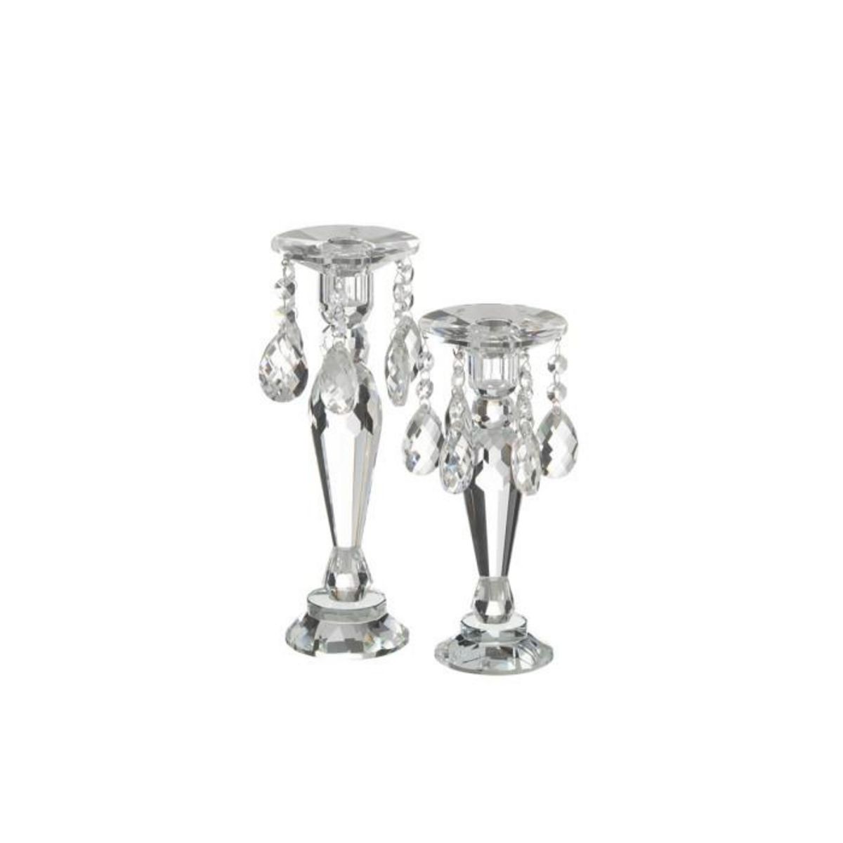 Paris Prix Chandelier Design en Cristal  Louise  28cm Transparent