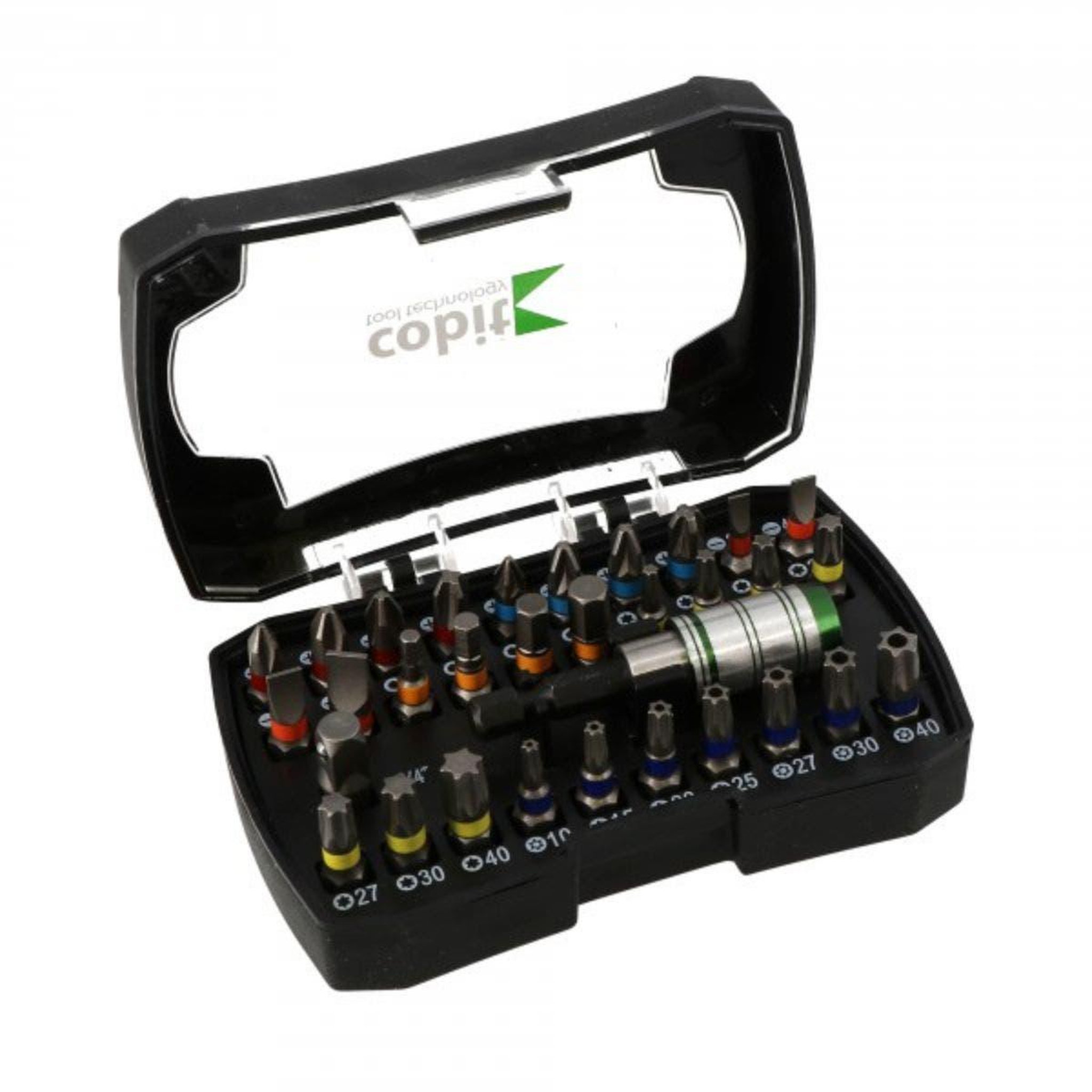 WILMART Coffret 30 embouts + porte-embouts 1663