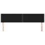 Voir la diapositive 3 : VIDAXL Tetes de lit 2 pcs Noir 90x5x78/88 cm Tissu