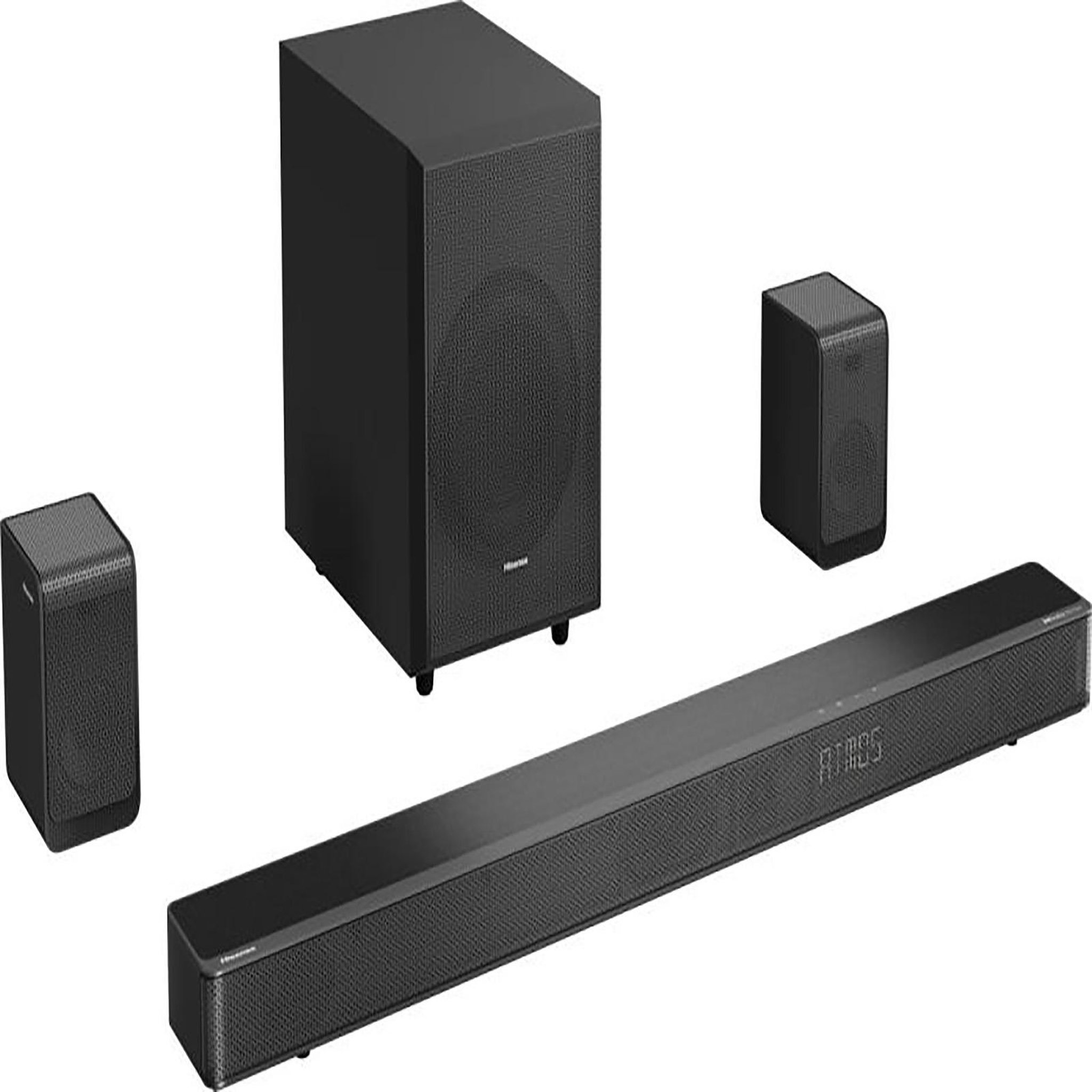 Hisense Hisense ax5125h haut-parleur soundbar noir 5.1.2 canaux 500 w
