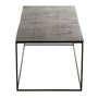 Voir la diapositive 3 : Paris Prix Table Basse Rectangulaire  Oxidize  110cm Noir
