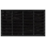 VIDAXL Paillasson rectangulaire 45x75 cm caoutchouc et fibre de coco