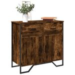 VIDAXL Buffet chene fume 79,5x35,5x74,5 cm bois d'ingenierie