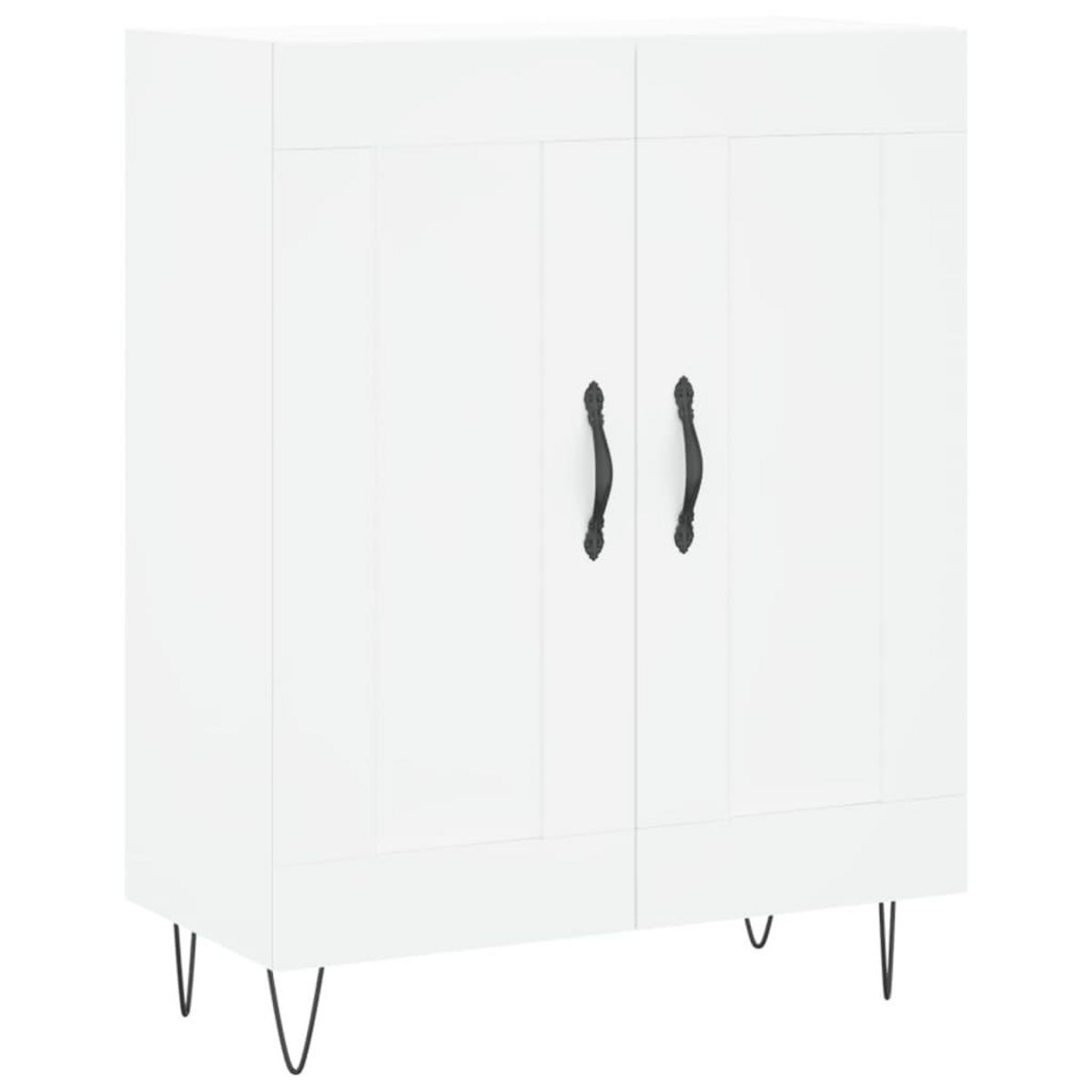 VIDAXL Buffet blanc 69,5x34x90 cm bois d'ingenierie
