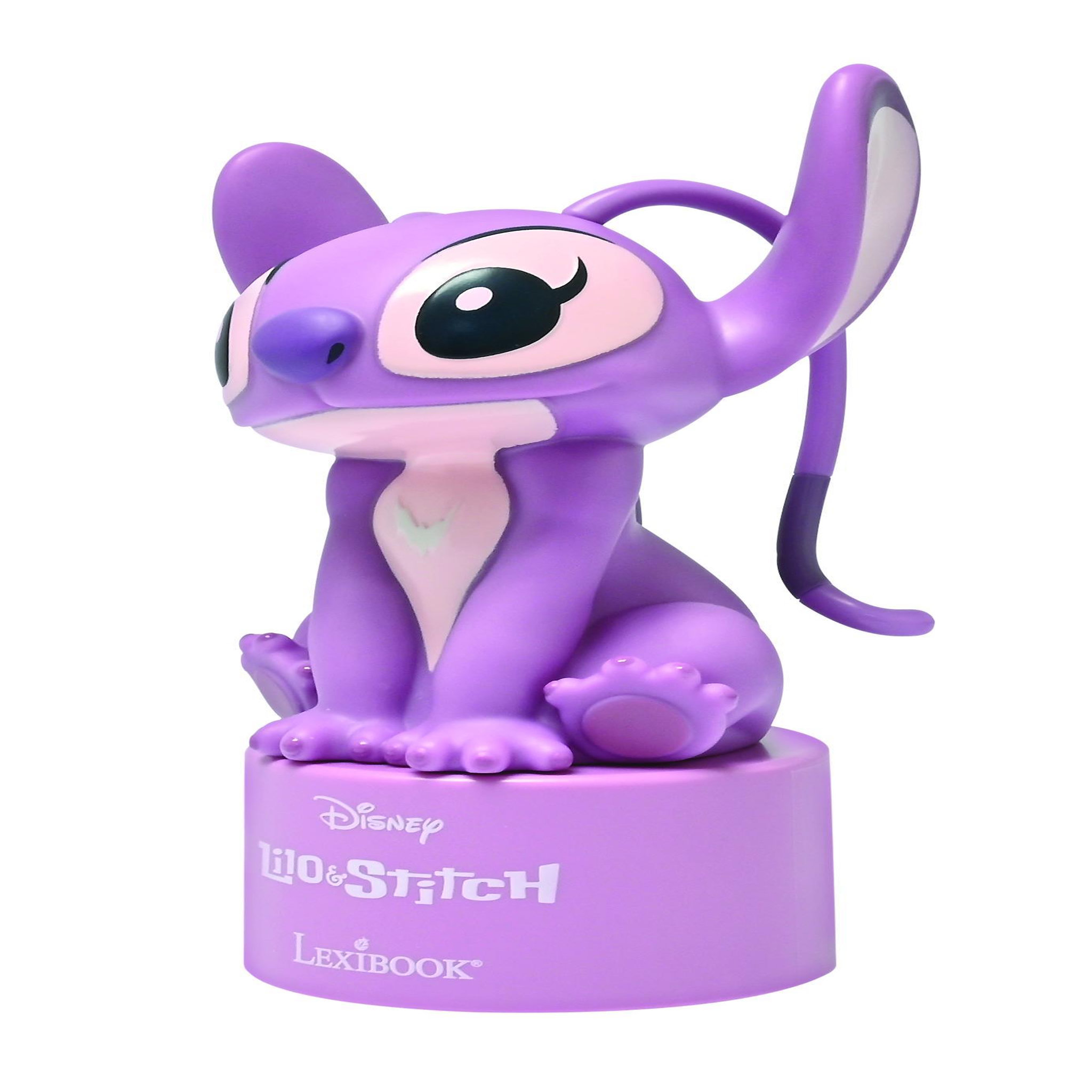 Voir la diapositive 2 : Lexibook Veilleuse en 3D avec variation de couleurs Stitch Angel