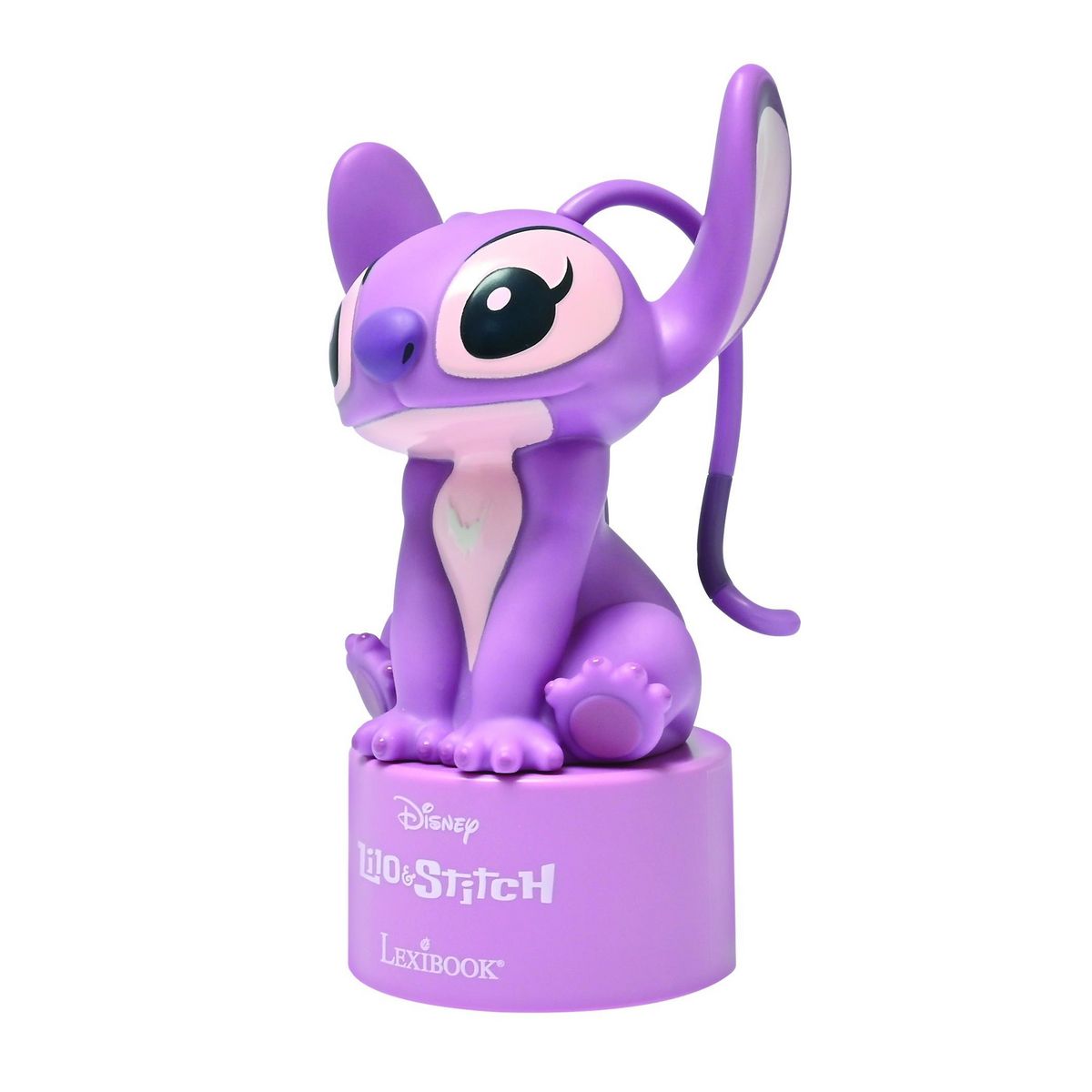 Lexibook Veilleuse en 3D avec variation de couleurs Stitch Angel
