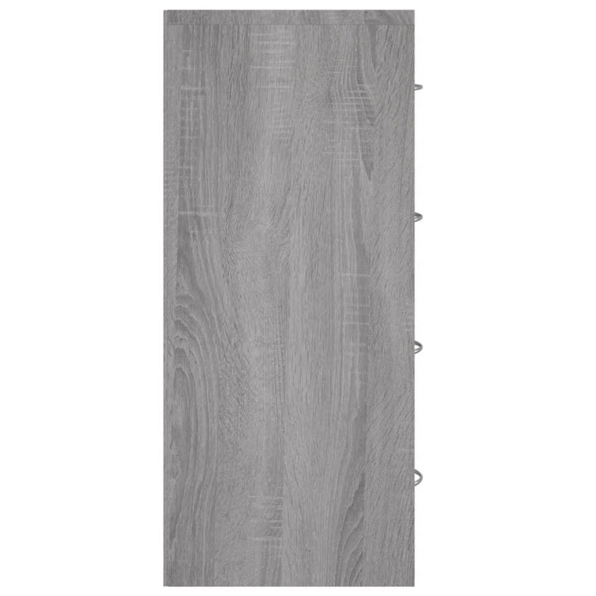 VIDAXL Buffet avec 4 tiroirs 60x30,5x71 cm Sonoma gris