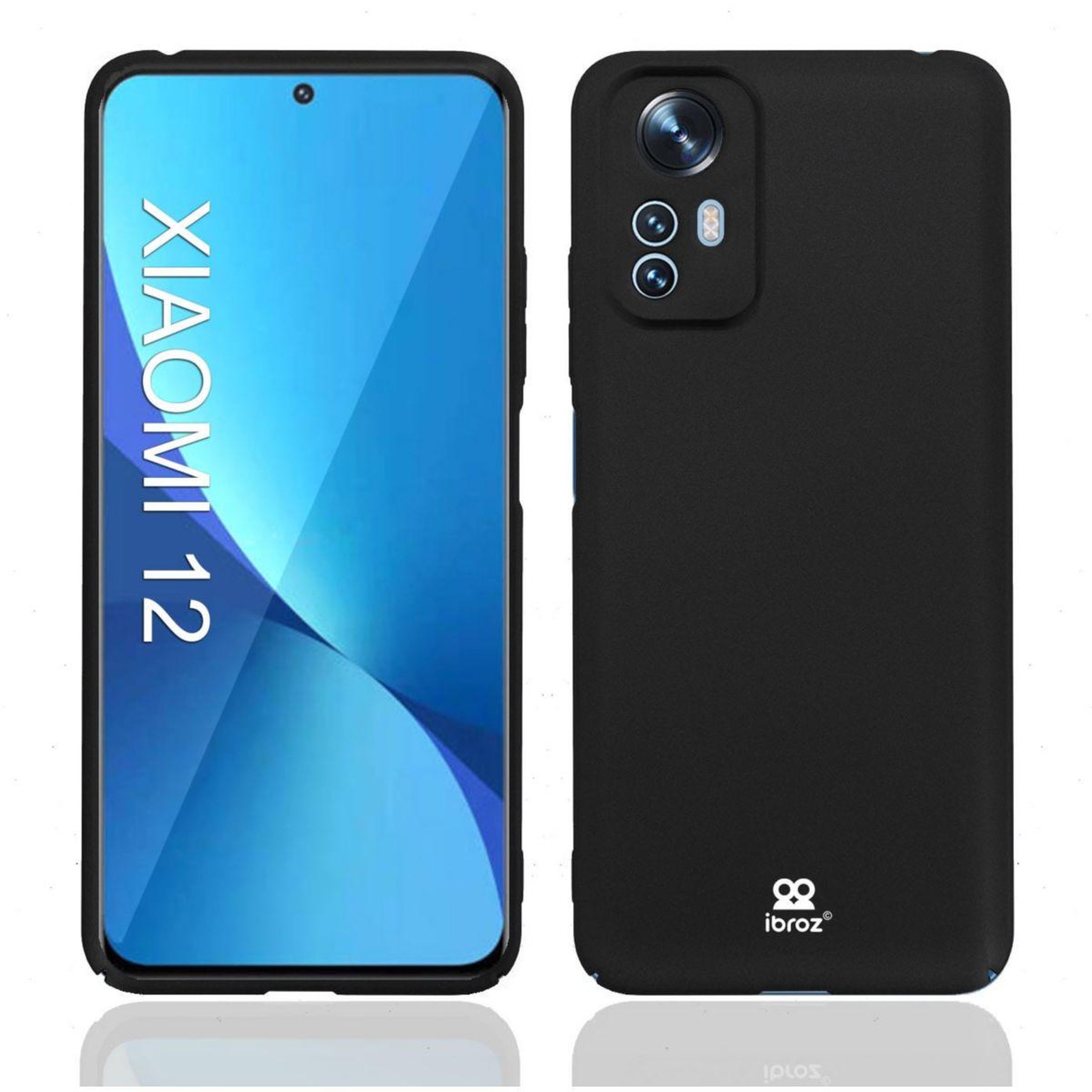 Voir la diapositive 3 : IBROZ Coque Xiaomi 12/12x Coque Double Oil - No