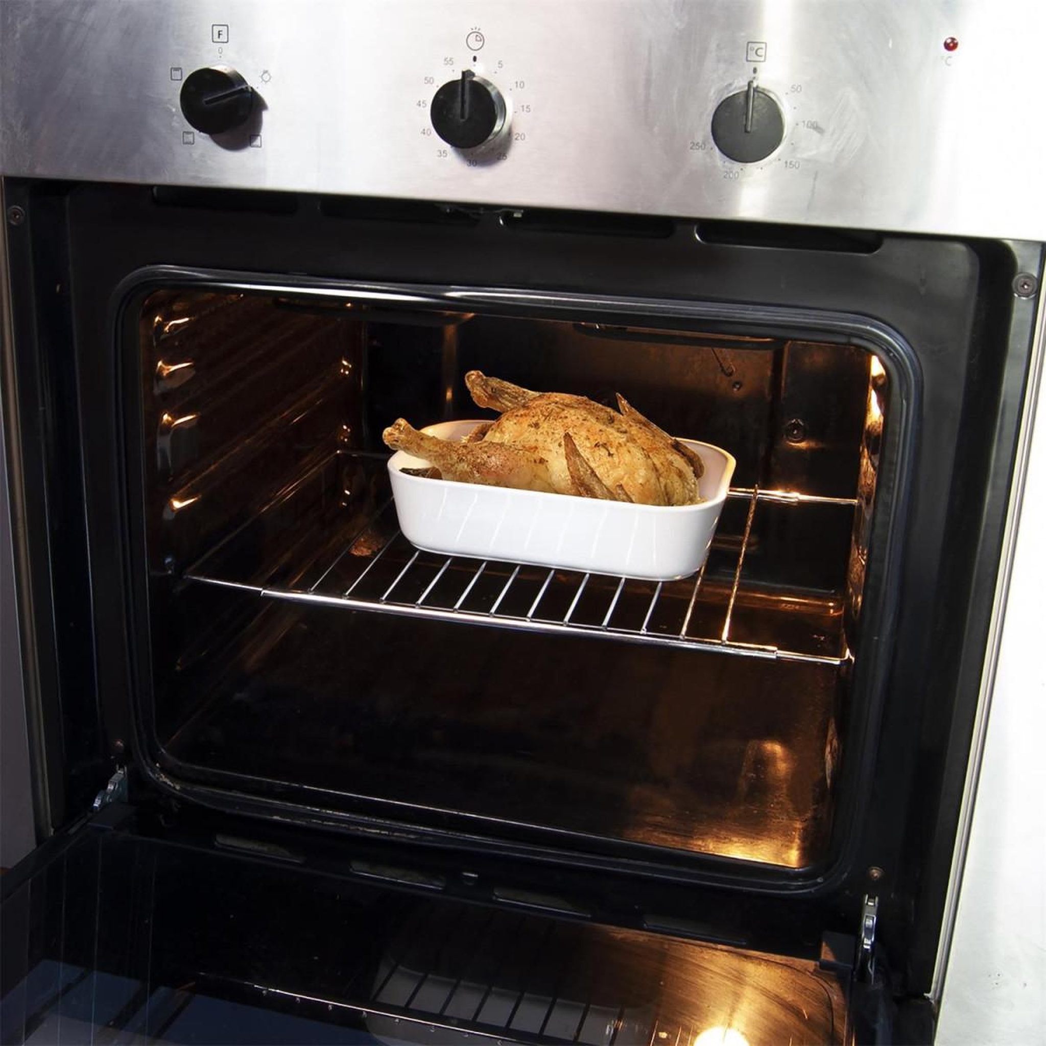 Voir la diapositive 4 : COOK CONCEPT Grille de four extensible  zila  60cm argent