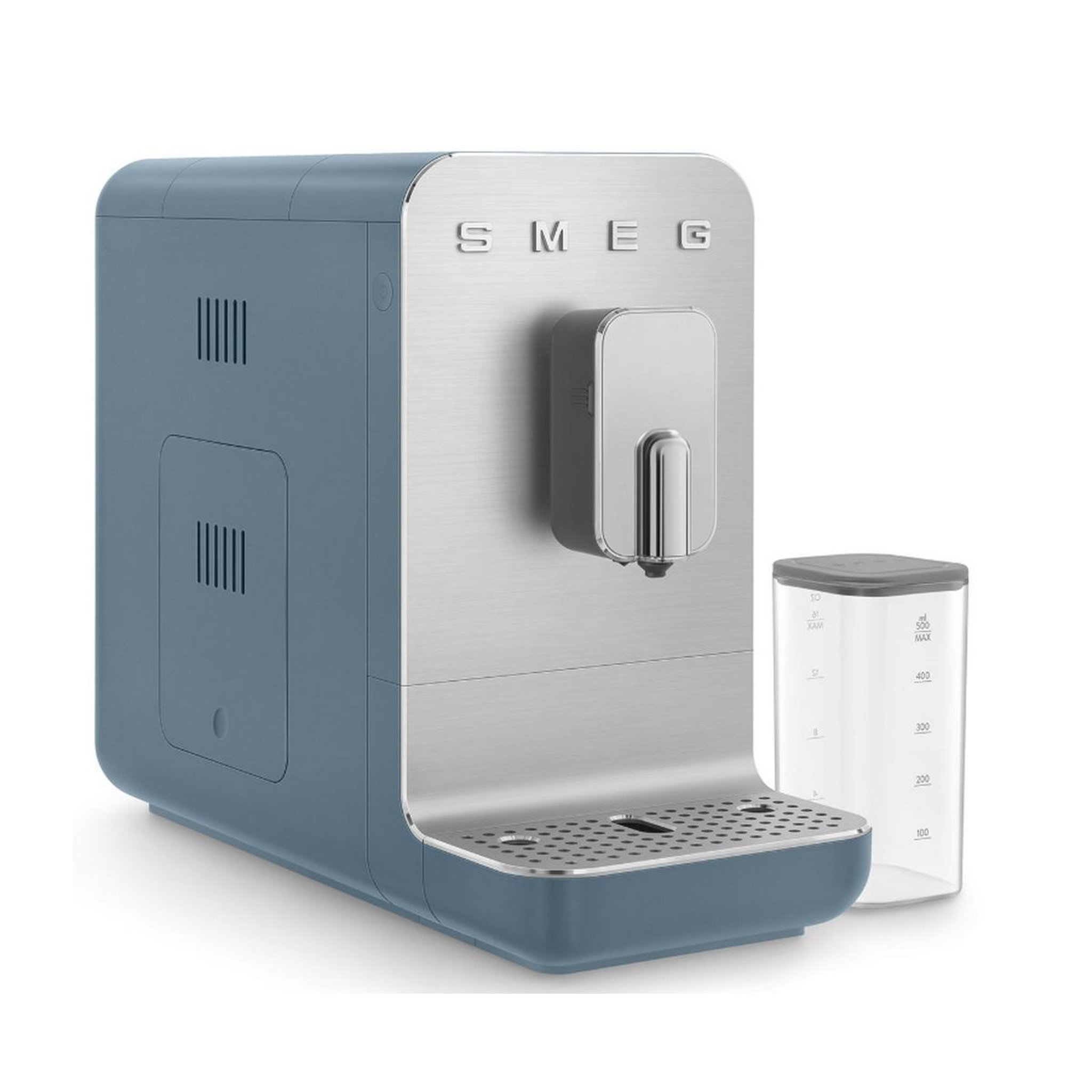 Voir la diapositive 3 : SMEG Expresso broyeur bleu orage - bcc13sbmeu