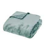 ATMOSPHERA Plaid flanelle  Atmosphera 180x230 Cuddly. Coloris disponibles : Bleu