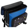 Voir la diapositive 1 : Smiley Cartable 41 cm CM1/CM2 noir et bleu motifs smileys