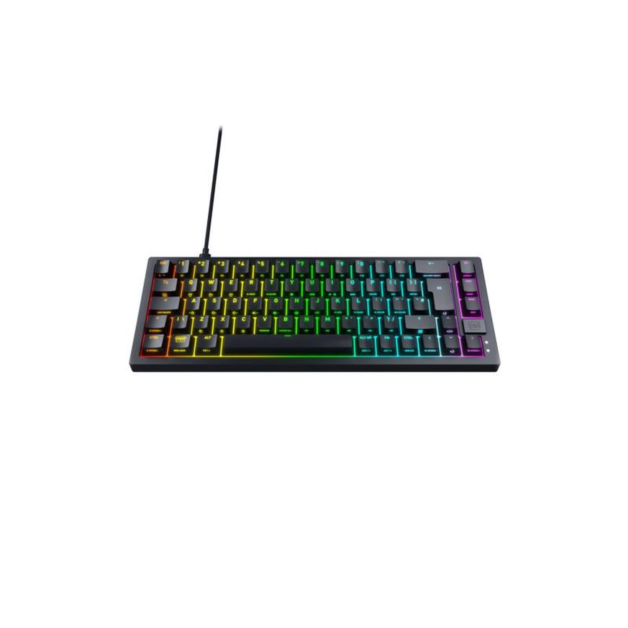 Voir la diapositive 2 : Cherry Clavier Cherry XTRFY K5V2 noir clavier mecanique personnalisable format 65% Switches Hot Swap CHERRY MX2A Red Noir