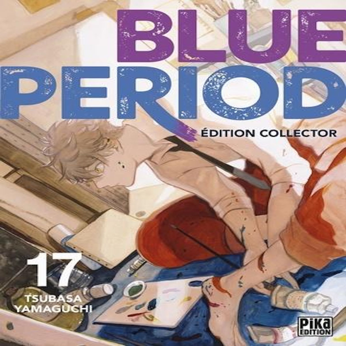 BLUE PERIOD TOME 17 : AVEC UN RECUEIL AVEC DES ILLUSTRATIONS INEDITES ET UNE JAQUETTE REVERSIBLE. EDITION COLLECTOR, Yamaguchi Tsubasa