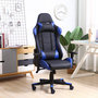 Voir la diapositive 4 : VS VENTA-STOCK Fauteuil de bureau Gaming Racer professionnel Bleu, inclinaison et hauteur réglable