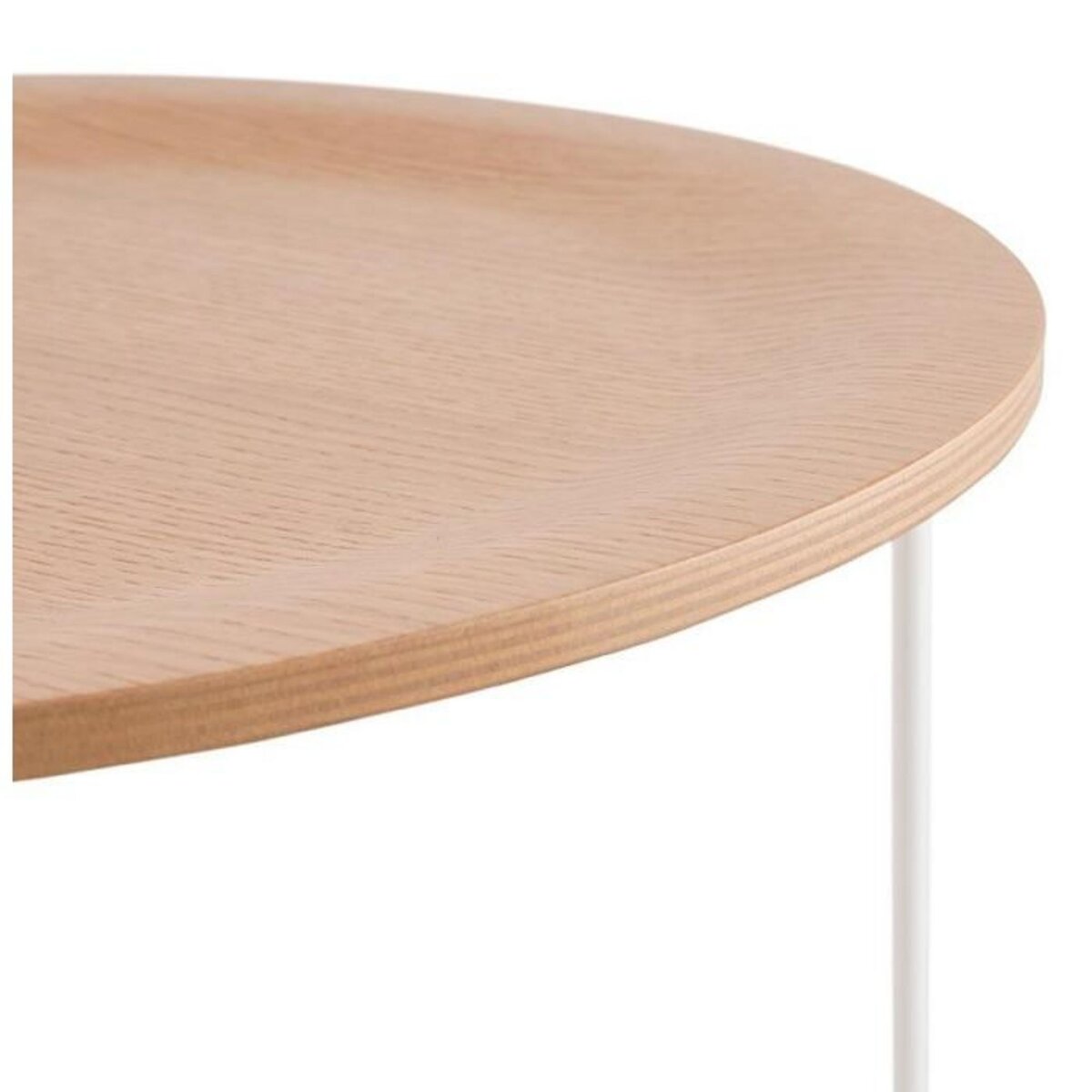Paris Prix Table d'Appoint Design  Kwiko  46cm Naturel