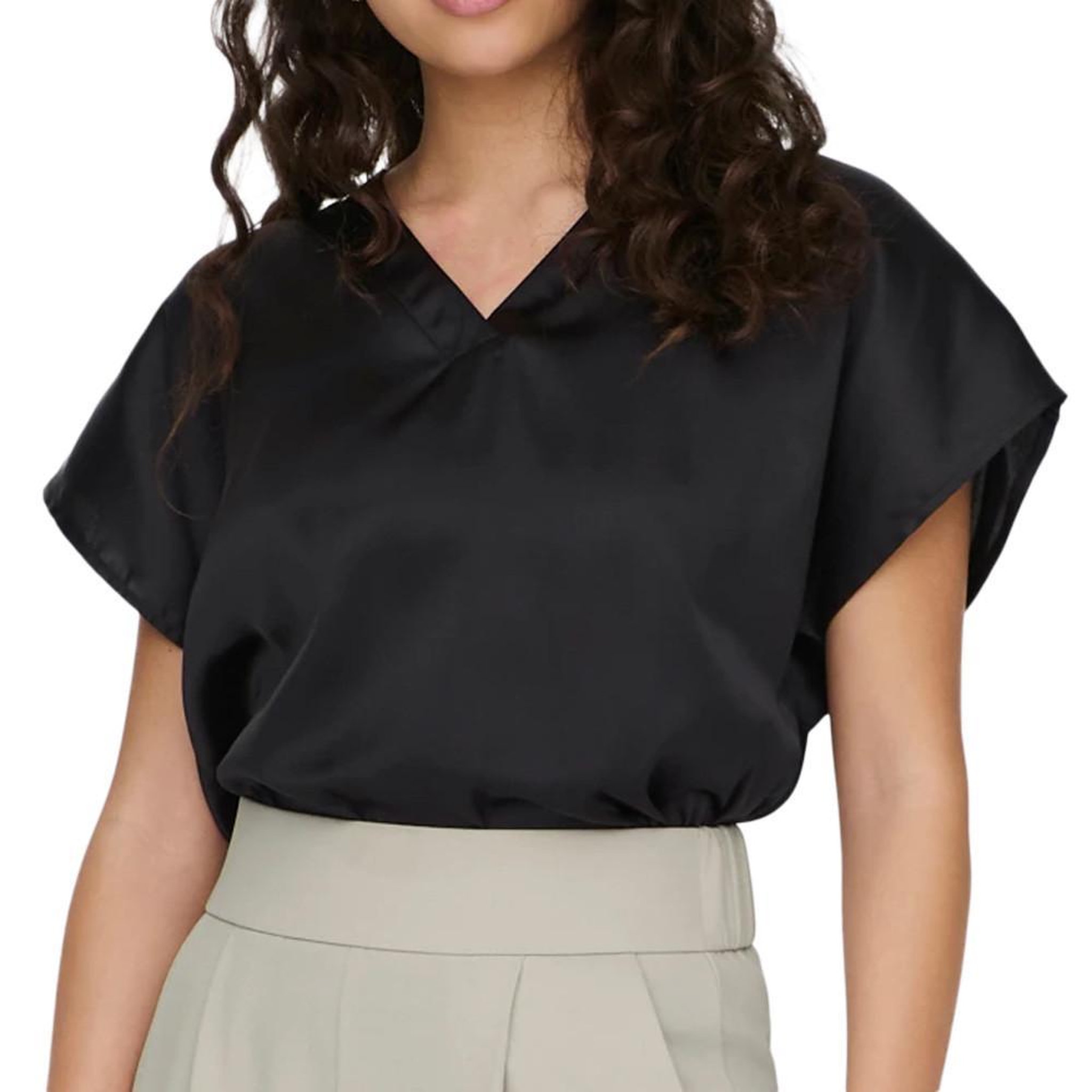 JACQUELINE DE YONG Blouse Noire Femme JDY Fifi Beatrice