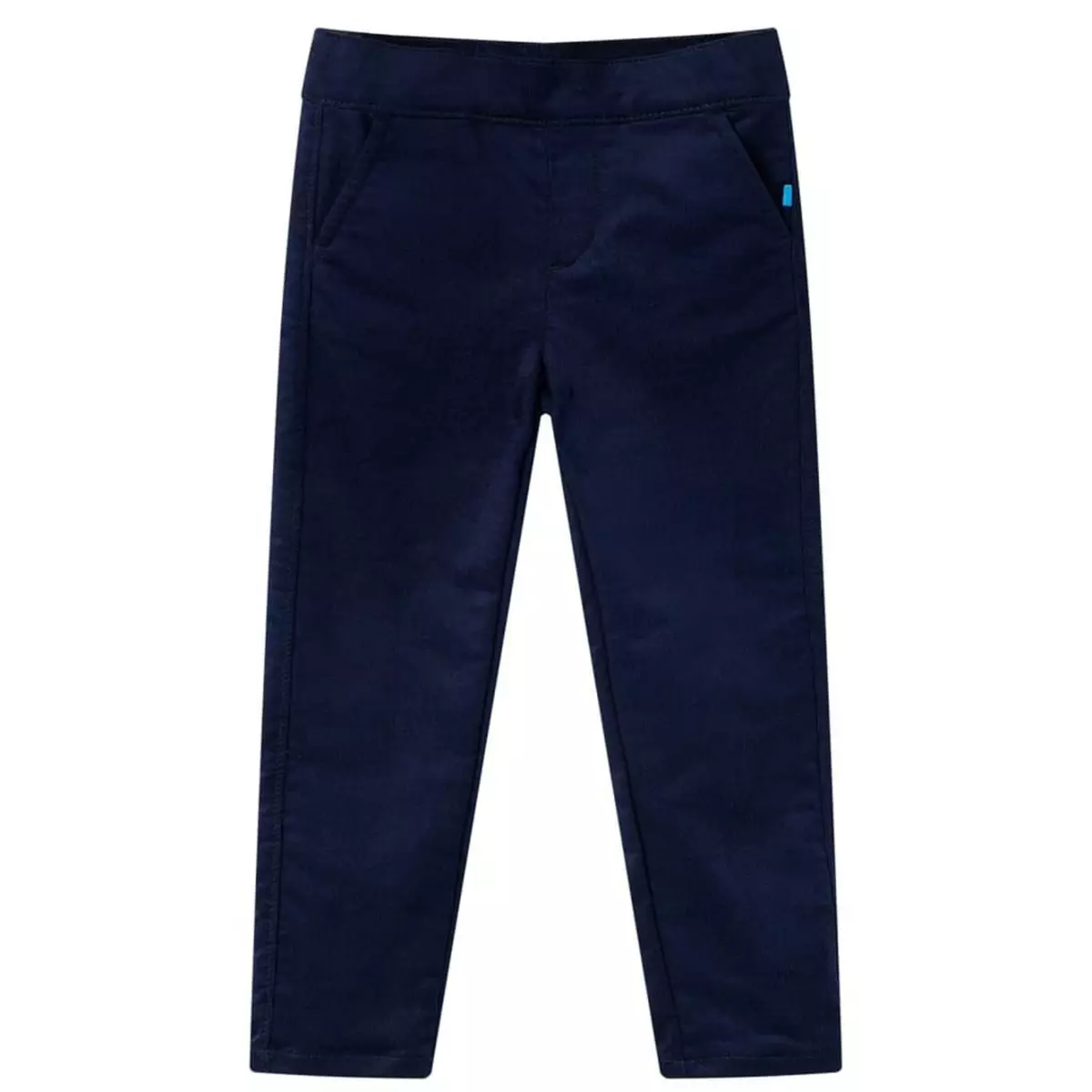 VIDAXL Pantalons pour enfants bleu marine fonce 140