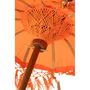 Voir la diapositive 3 : Paris Prix Parasol Déco Avec Pompons  Dayu  85cm Orange