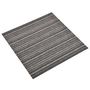 Voir la diapositive 2 : VIDAXL Dalles de tapis de sol 20 pcs 5 m^2 50x50 cm Anthracite raye